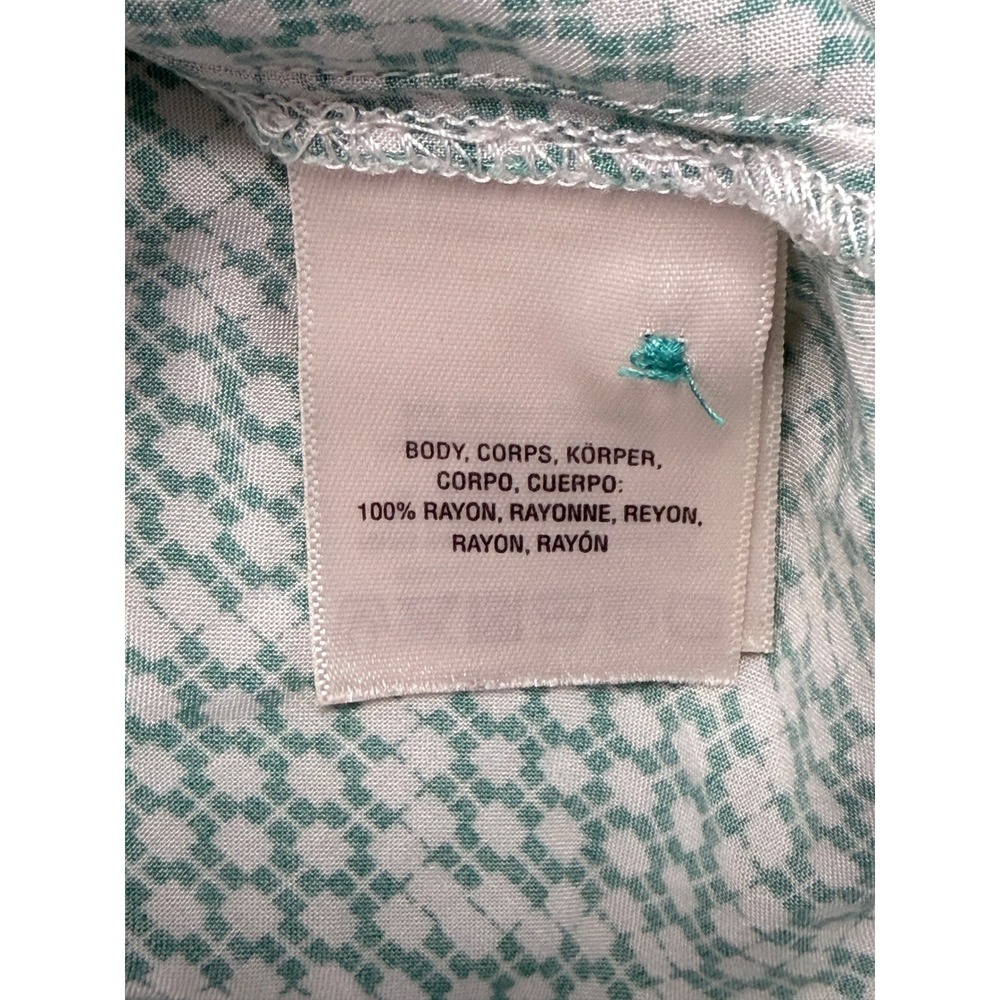 Maeve Anthropologie Mint Green Rochelle Button Down Blouse Top 4 S NWOT - Picture 6 of 9
